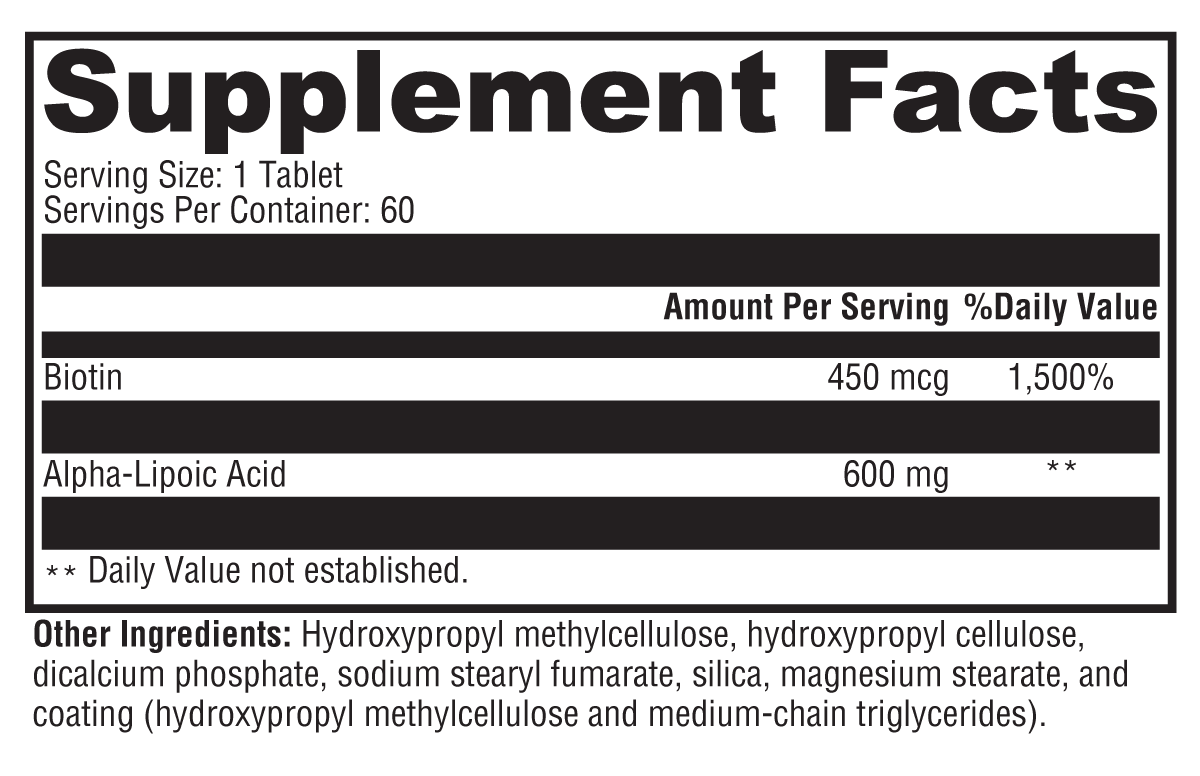 ALAmax™ CR 60 Tablets