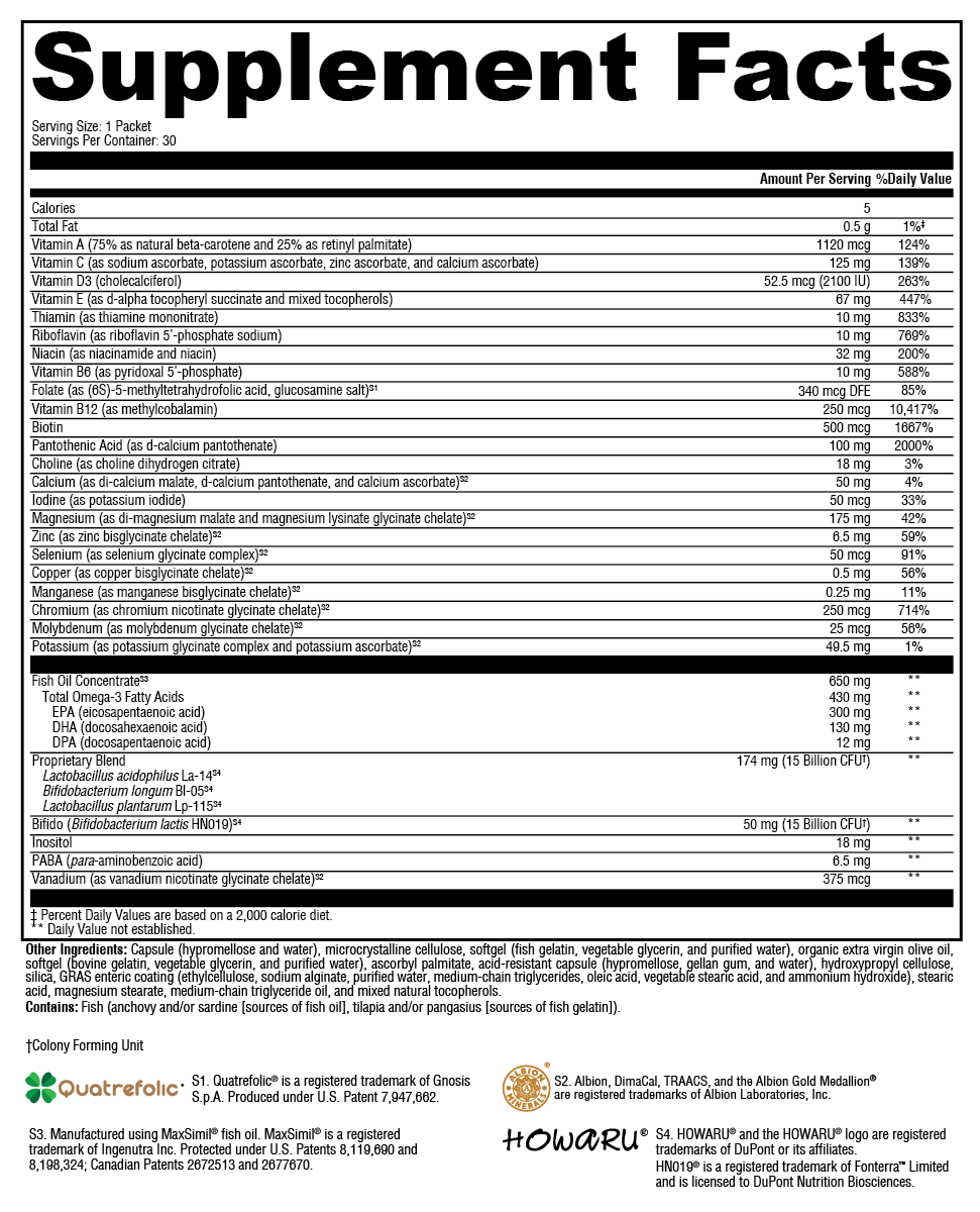 Foundation Essentials 30 Packets