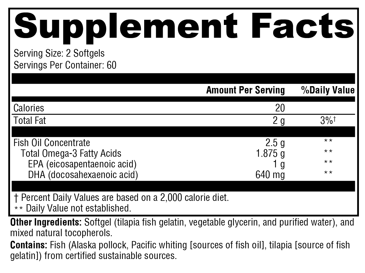 OmegaPure 820™ 120 Softgels