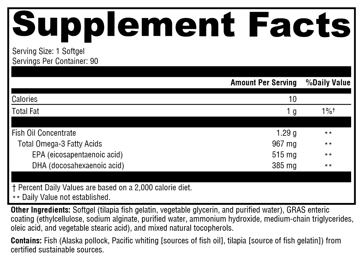OmegaPure 900 EC™ 90 Softgels