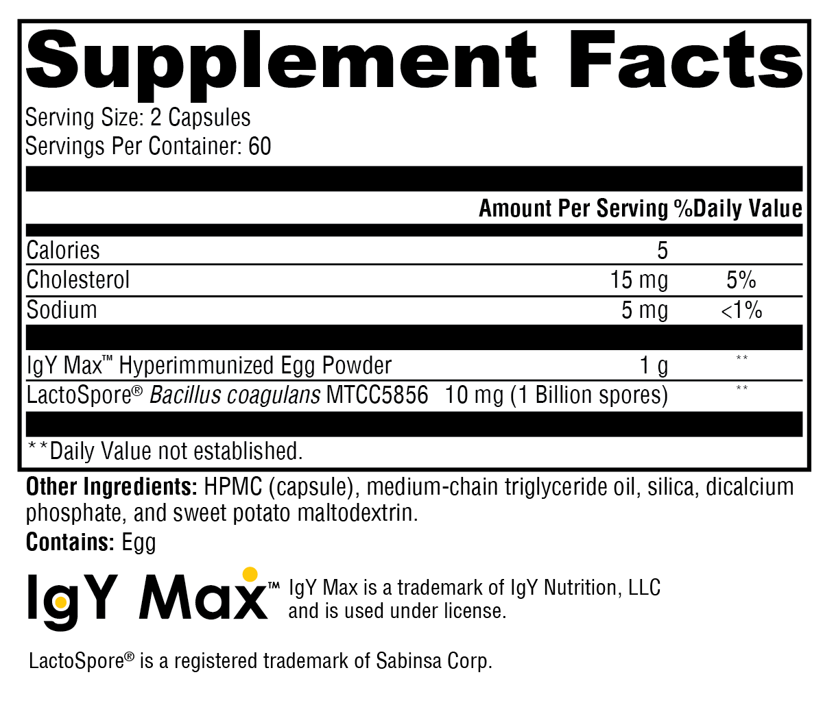 ProbioMax® IG 26 120 Capsules