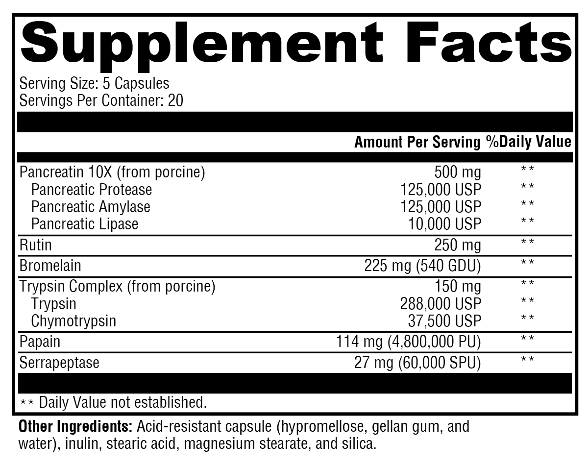 ProteoXyme™ 100 Capsules