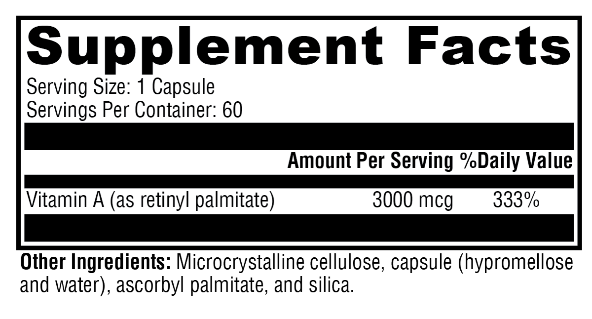 Xcellent A 3000 60 Capsules