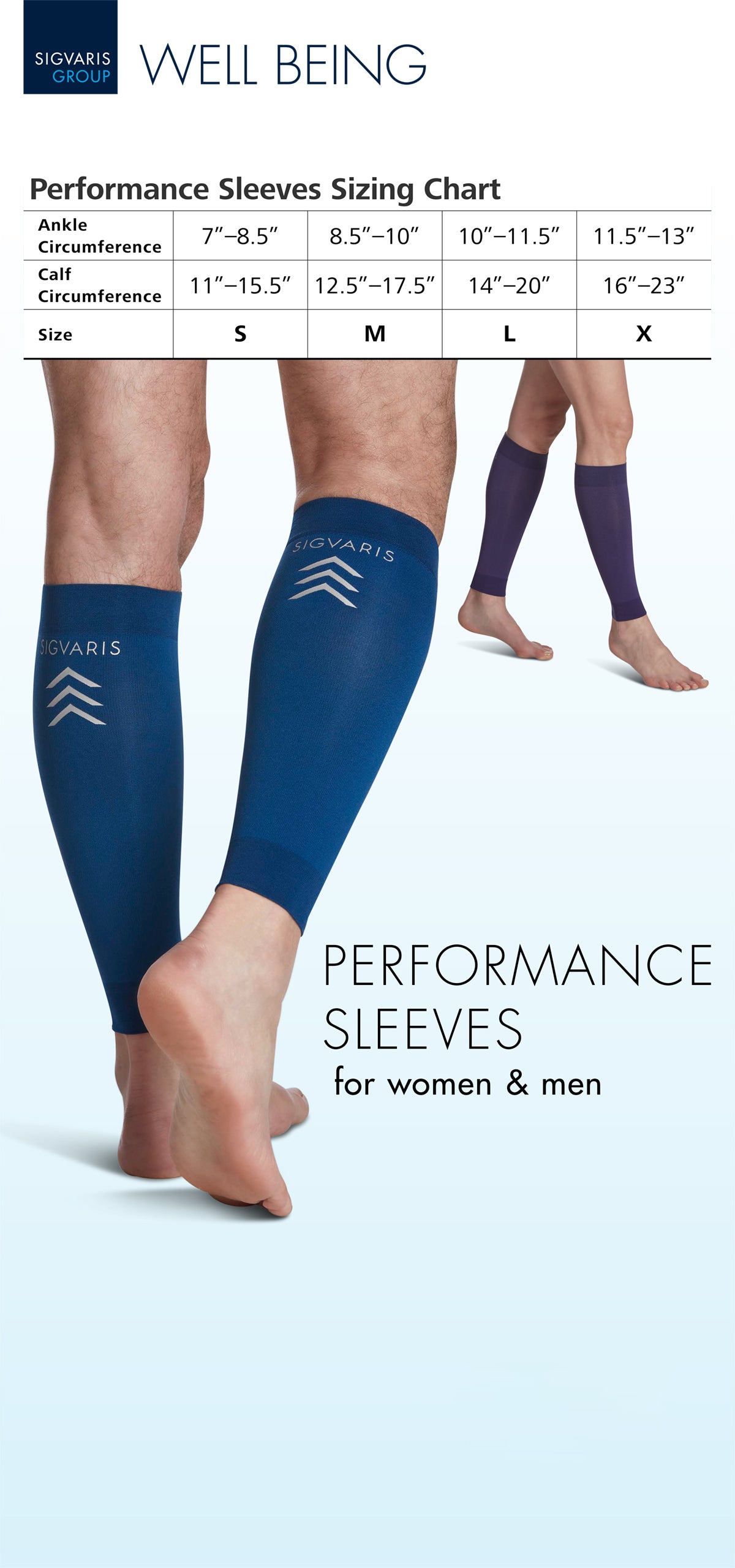 Women's Performance Sleeves Calf