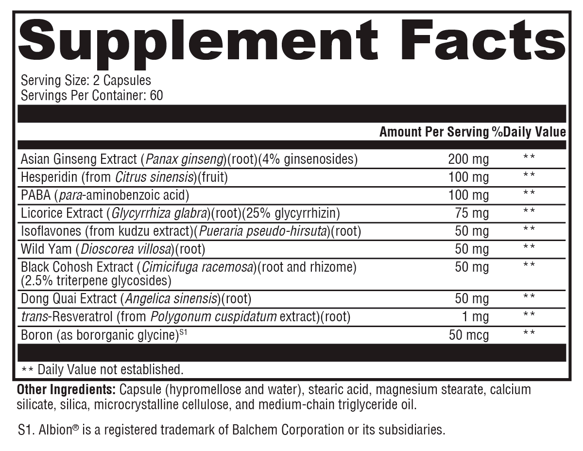 MedCaps Menopause™ 120 Capsules