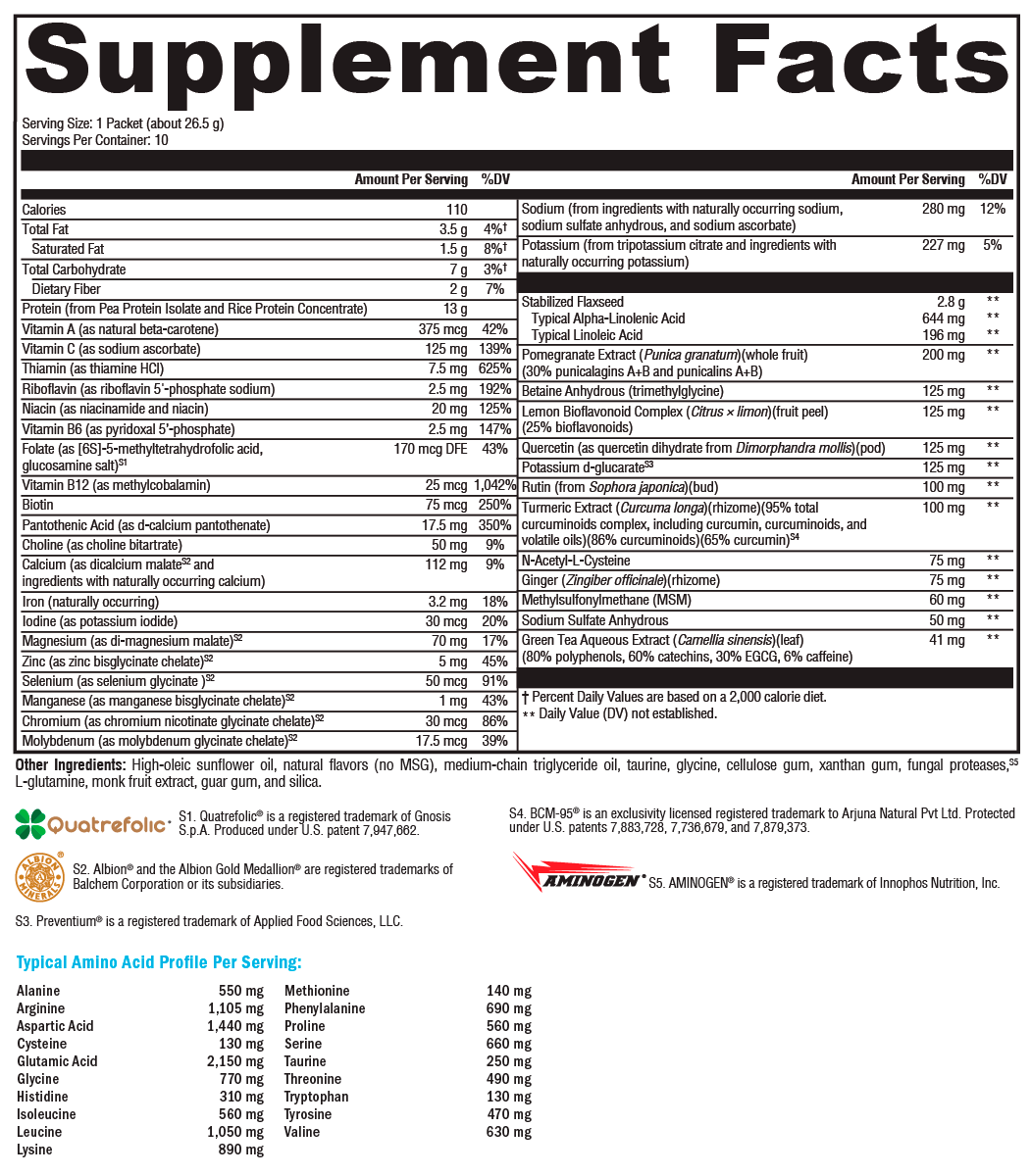 OptiCleanse® GHI Lite Vanilla Delight 10 Servings
