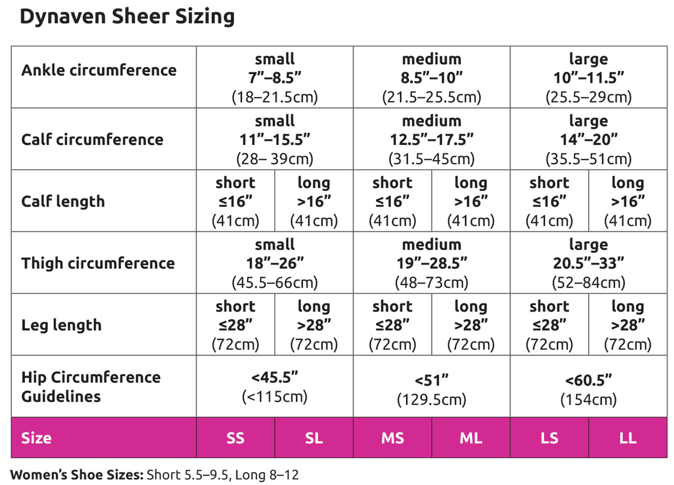 Women's DYNAVEN Sheer Calf