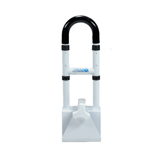 Riel de bañera con abrazadera de altura ajustable