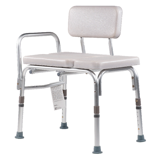 Banco de transferencia acolchado para bañera