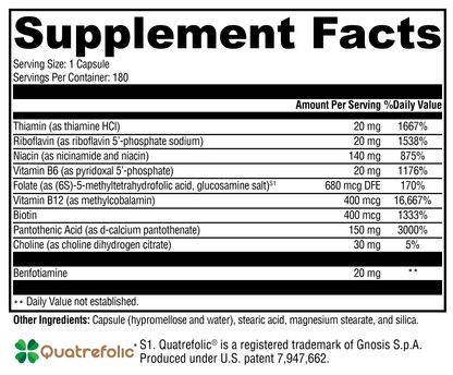 B Activ® 180 Capsules