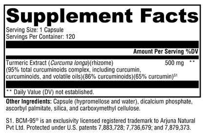 CurcuPlex-95™ 120 Capsules