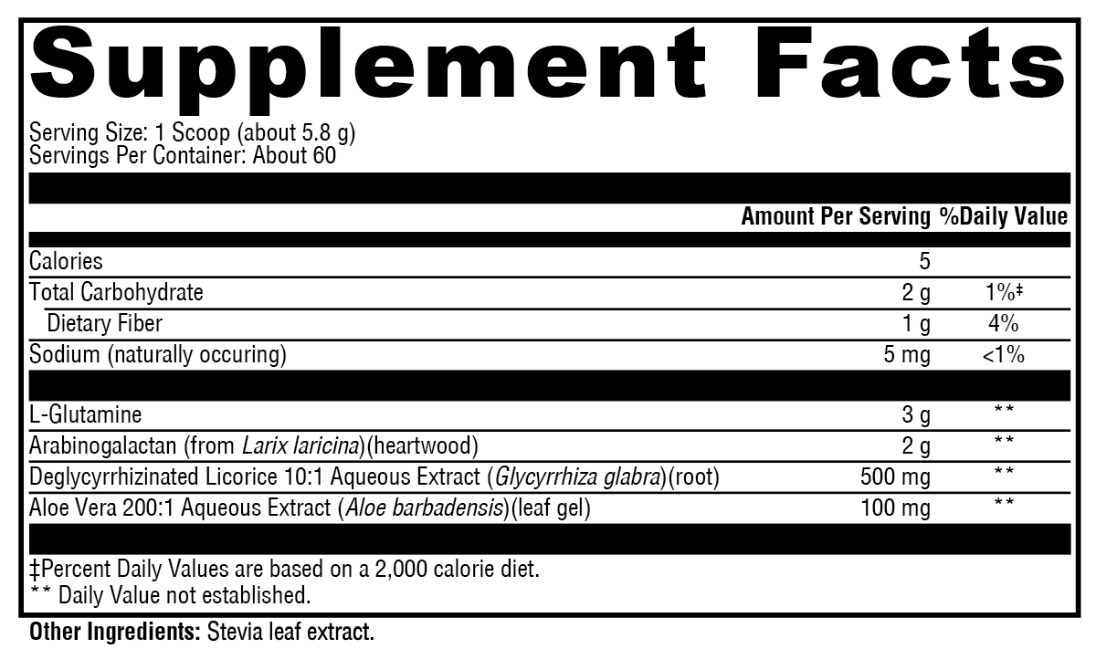 GlutAloeMine® 60 Servings