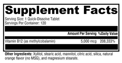 Methylcobalamin 120 Tablets