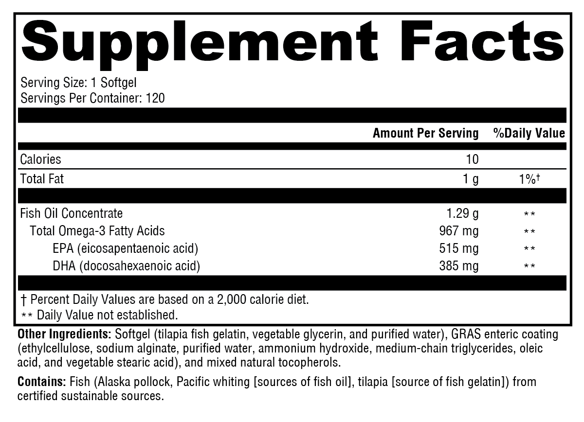 OmegaPure 900 EC™ 120 Softgels