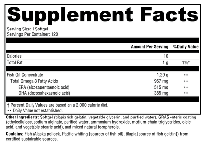 OmegaPure 900 EC™ 120 Softgels