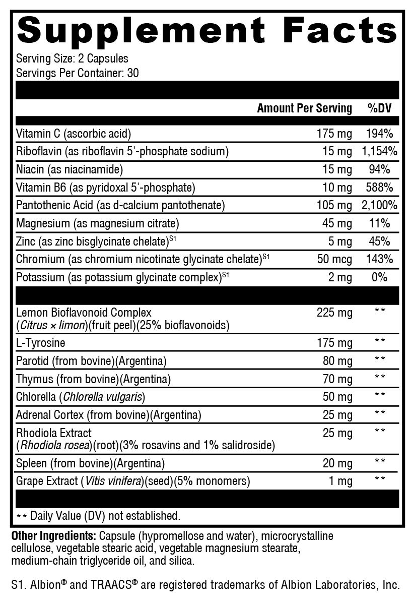 Adrenal Manager™ 60 Capsules