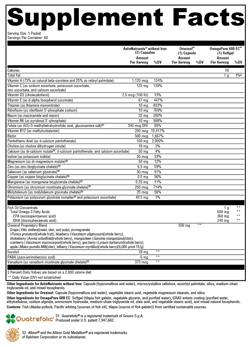 ActivEssentials™ 60 Packets