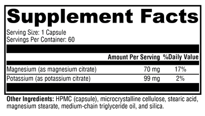 K-Mg Citrate™ 60 Capsules