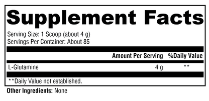 L-Glutamine 85 Servings