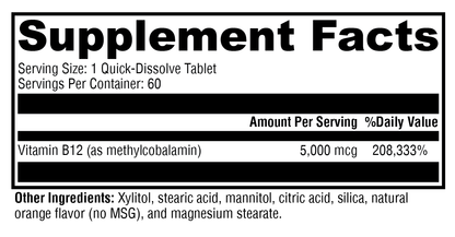 Methylcobalamin 60 Tablets