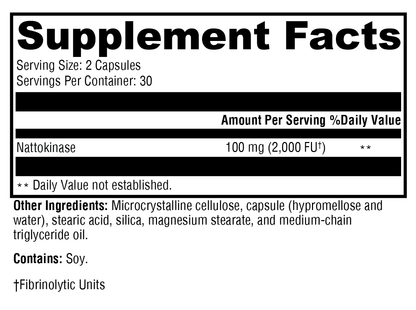 Nattokinase 120 Capsules