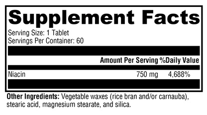 NiaVasc™ 750 60 Tablets