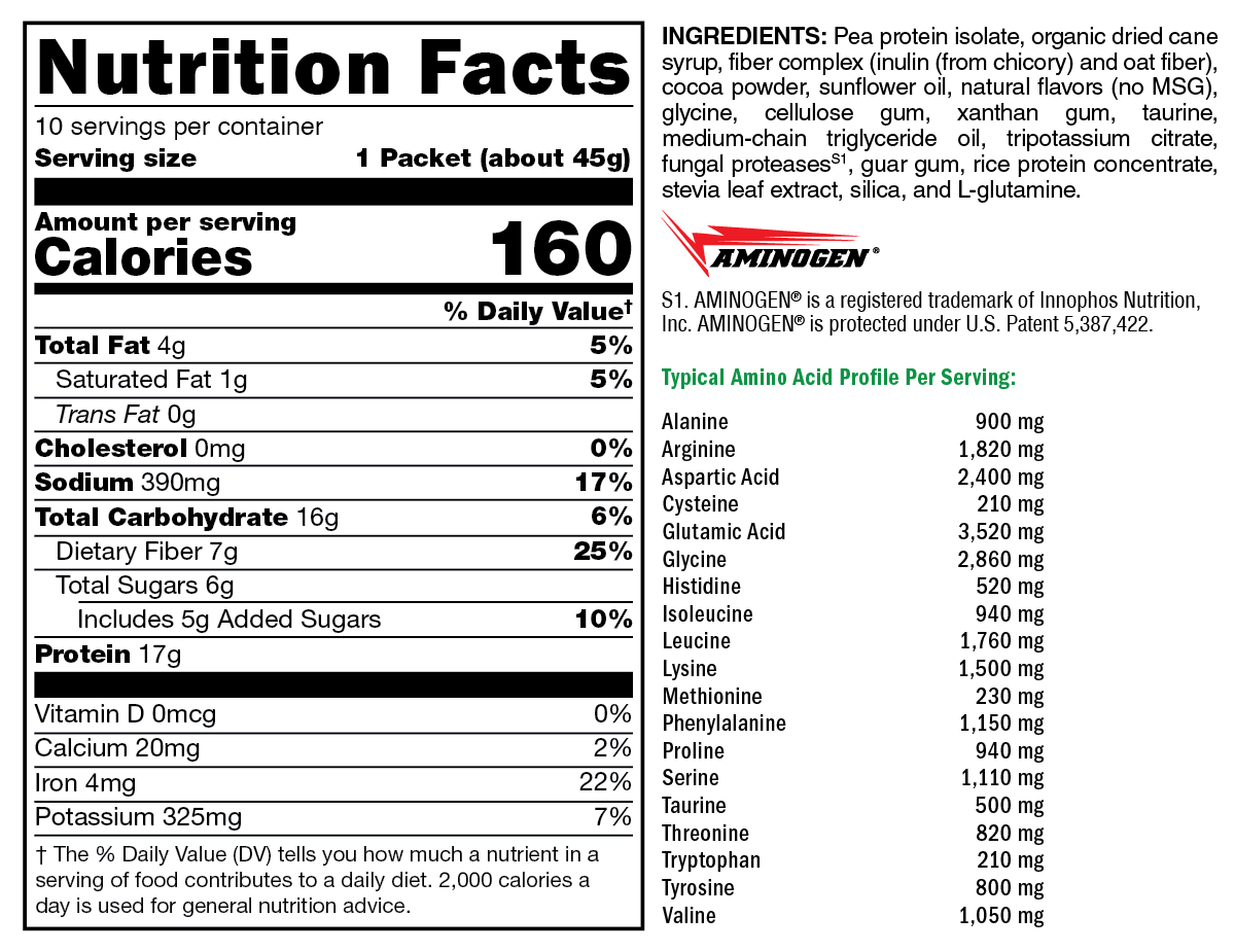 FIT Lean Food Creamy Chocolate 10 Servings