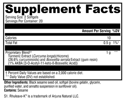 SynovX® Relief 40 Softgels