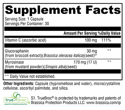 OncoPLEX™ Plus Myrosinase 30 Capsules