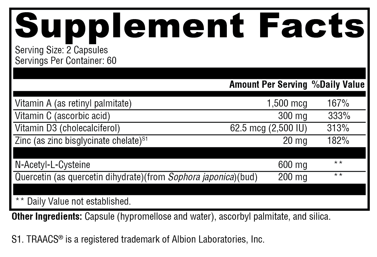 Immune Essentials™ Daily 120 Capsules