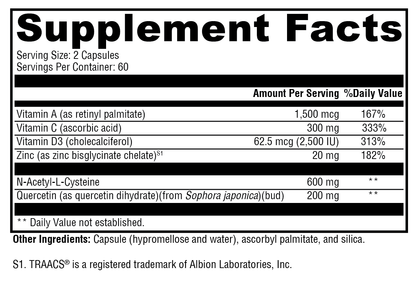 Immune Essentials™ Daily 120 Capsules