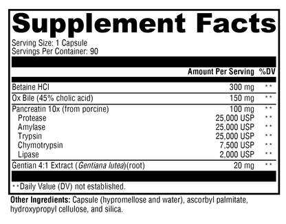 XymoZyme® HCL 90 Capsules