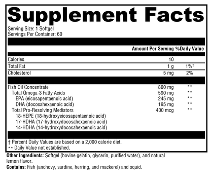 OmegaPure PRM 60 Softgels