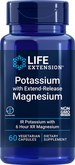 Potassium with Extend-Release Magnesium 60 Capsules