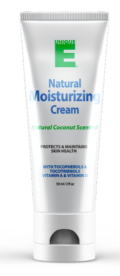 UNIQUE E Natural Moisturizing Cream Coconut 2 fl oz