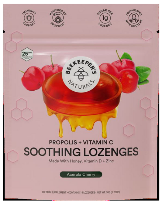 Propolis + VItamin C Lozenges Cherry 14 Lozenges