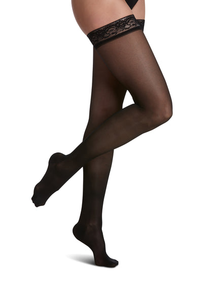 Women's Sheer Fashion Thigh-High
