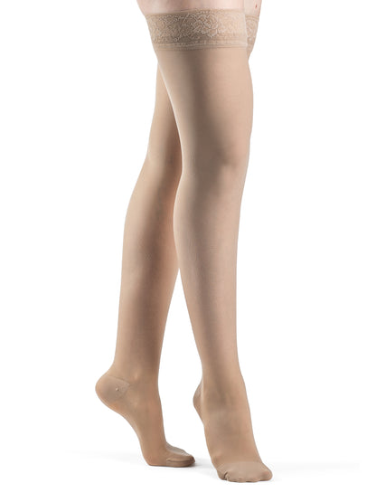 Women's Style Sheer Thigh-High 30-40mmHg