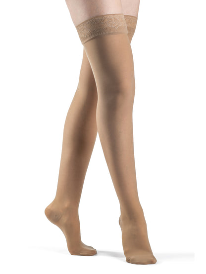 Women's Style Sheer Thigh-High 30-40mmHg