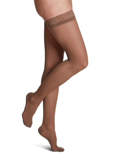 Women's Style Sheer Thigh-High