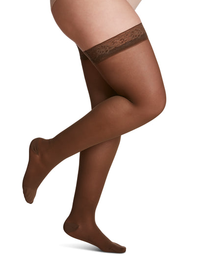 Women's Style Sheer Thigh-High 30-40mmHg
