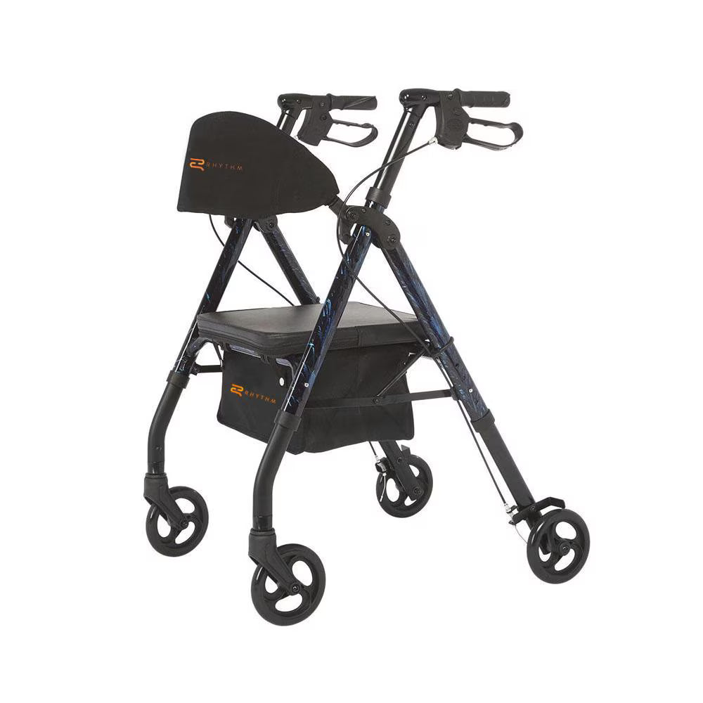 Royal Universal - Aluminum 4 Wheel Rollator with Universal Height Adjustment
