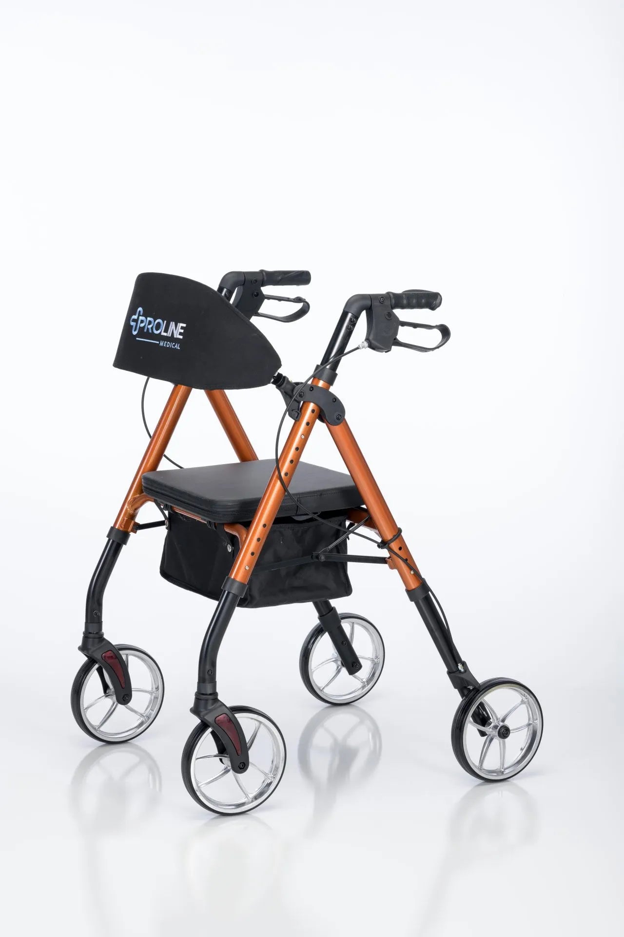 Deluxe Universal Aluminum Four Wheel Rollator