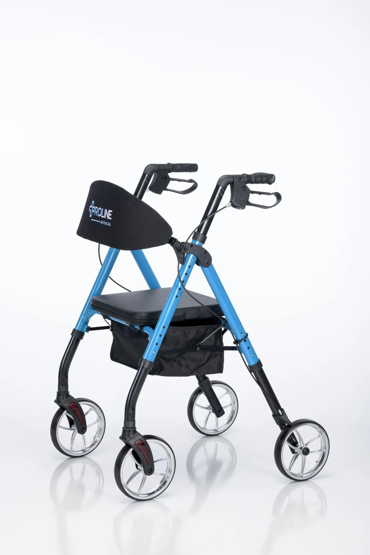 Deluxe Universal Aluminum Four Wheel Rollator