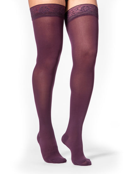 Women's Style Soft Opaque Thigh-High