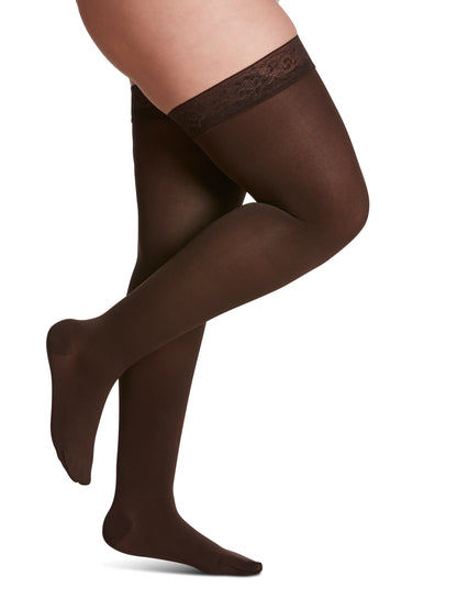 Women's Style Soft Opaque Thigh-High
