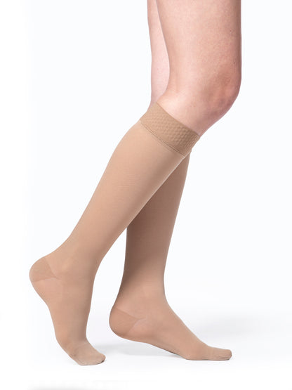 Women's Essential Opaque Calf with Grip-Top