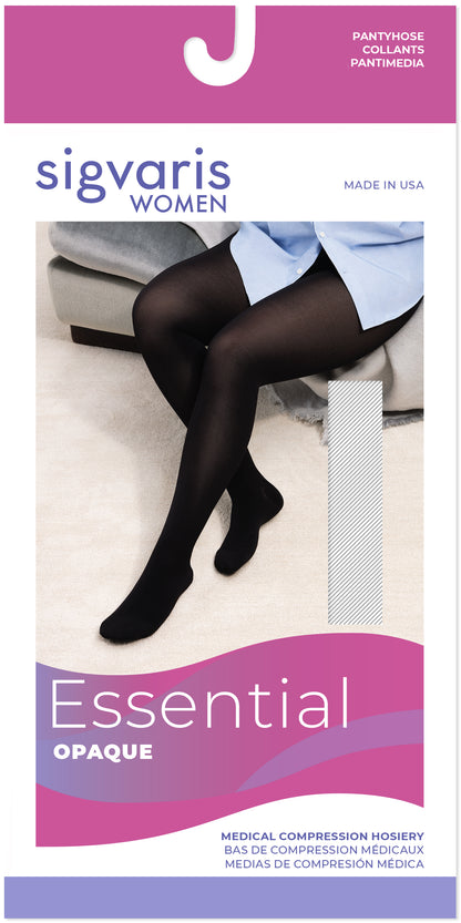 Women's Essential Opaque Pantyhose Plus