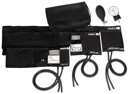 3-in-1 Aneroid Sphygmomanometer Set & Carrying Case