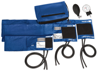 3-in-1 Aneroid Sphygmomanometer Set & Carrying Case